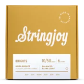 shumee Stringjoy BB1050 struny na akustickú gitaru BRIGHTS 80/20 bronzové 10-50