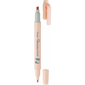 shumee Pentel Illumina Flex dvostranski označevalnik oranžne pastelne barve SLW11P-FE
