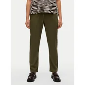 Vero Moda Hlače iz tkanine Jesmilo 10279691 Zelena Regular Fit