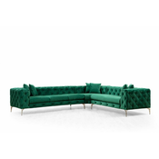 Atelier Del Sofa Ugaona sofa Como levo - zelena