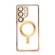 slomart Ohišje Electroplated Case z MagSafe galvanizirano za iPhone 16 - zlato
