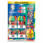 Topps Match Attax karte Euro 2024 mega multiset