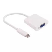 MicroConnect Adapter USB-C - VGA 0.2m