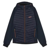 Cropp - Prošivena puffer jakna s kapuljacom - navy