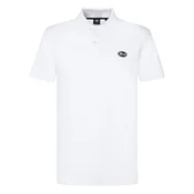 Petrol Industries Majica črna/bela