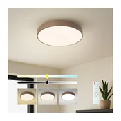 Brilagi - LED prigušiva stropna svetiljka POOL LED/36W/230V 3000-6000K 30 cm braon+daljinski upravljac