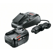 BOSCH 18-voltni litij-ionski sistemski pribor Začetni komplet 18 V (6,0 Ah + AL 1830 CV)