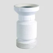 58 115 00 0000: WC priključna cev SANIT, fi: 110, raztegljiva D: 225 – 525 mm