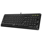 TIPKOVNICA USB SLIMSTAR Q200 GENIUS ČRNA