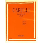 CARULLI:24 PRELUDES FROM OP.114 FOR GUITAR