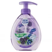 Fresh&Clean Fresh & Clean Fruit Gel Liquid Soap Moisturizing Blackberry And Blueberry 300 Ml