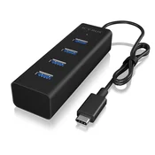 IcyBox B-hub1409-c3 4-vratni hub tipa C