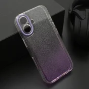 Futrola ombre glitter za iphone 17 (6.3) ljubicasta ( F124990 )
