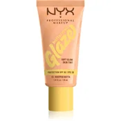 NYX Professional Makeup Buttermelt Glaze Soft Glow Skin Tint SPF30 puder za vse tipe kože 30 ml odtenek 01 Whipped Butta