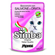 SIMBA sos za macke - losos i orada 100g