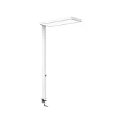 LED-svetilka z objemko MAULjura, bela, aluminij, z možnostjo regulacije - Študija/pisarna - Sodobni