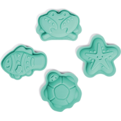 Bigjigs Toys Silikonski kalupi za zelena jajca