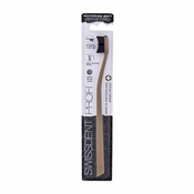 Swissdent Profi Whitening Active Coal zobna ščetka 1 ks odtenek Gold