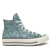 Modne superge Converse Chuck 70 Glitter Hi A10097C 486 Modra