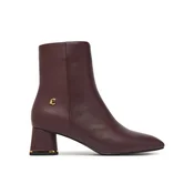 Coccinelle Škornji C-Everday Smo E4 U1L 11 01 01 Bordo rdeča