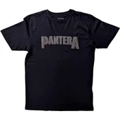Pantera Leaf Skull Hi-Build Black L Majica