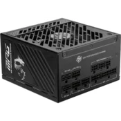 MSI MPG A850GS PCIE5 enota za napajanje 850 W 24-pin ATX ATX Črno