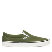 Vans Tenis superge Classic Slip-On VN000Z7AGRK1 Zelena