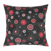 Blazina CHRISTMAS - 40x40 cm - Božična dekoracija siva