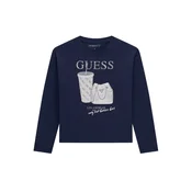 Guess Bluza J6BI24 K6578 Mornarsko modra Regular Fit