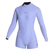 Mystic Obleka LUNAR 2-2 Longarm Shorty Backzip Women - 438 Iris Blue