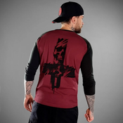 Hardcore majica moška - SKULL CROSS - HYRAW - 253LS02