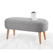 Atelier del Sofa Tabure 100x47x40cm, Sivo