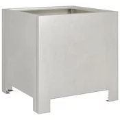 MAISON CHIC Vrtno cvetlično korito - Cvetlični Lonec 30x30x30 cm nerjavno jeklo, (21789133)