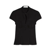 Bershka Bluza črna