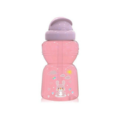 Sportska flasica sa slamcicom 12+ animals blush pink ( 10200730002 )