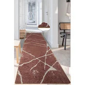 Conceptum Hypnose Dekorativna podna prostirka Broken, 80x200cm, Braon