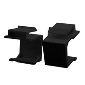 Logilink prazno pokrivalo za prazne Keystone utore (10 kom.), crno NK0091