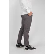 Doumos Muške pantalone sa dezenom, Sive