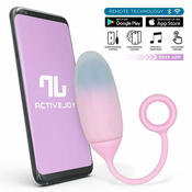 InToYou App Series Vibrating Egg with App Double Layer Silicone Blue-Pink