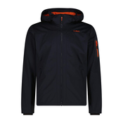 CMP MAN JACKET ZIP HOOD, moška pohodna jakna, črna 39A5027