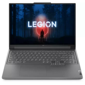 Lenovo Legion Slim 5 16APH8 Storm Grey, Ryzen 5 7640HS, 16GB RAM, 1TB SSD, GeForce RTX 4050, DE