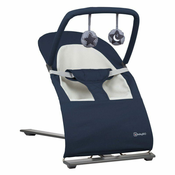 BabyGO ležalnik Fancy Dark Blue
