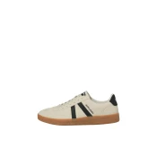 JACK & JONES Nizke superge JFWKIRK greige/črna/bela
