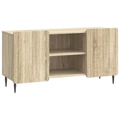 Vidaxl TV omarica Sonoma hrast 102 x 34,5 x 52 cm Inženirski les