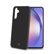 UNBRANDED Cromo mehka gumijasta torbica Galaxy A54 5G črna