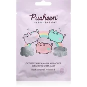 Pusheen čistilna maska za obraz z oljem ribezovih semen 17 g