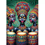 Art puzzle - Puzzle Tribal Rhytm - 1 000 kosov