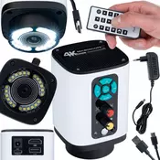 Rosfix Altair Pro Digitalscope 4K Digitalni Večnamenski Mikroskop Z 8,29 MP Sony CMOS, HDMI, USB, LED 24x, Remote Ostrenje, 64GB, 8 Jezikov, (5000212312)