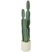 Homestar Umetna kaktus rastlina 25x111 cm zelena