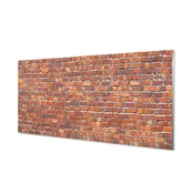 tulup.si Slika na akrilnem steklu Vintage zid 100x50 cm 4 obešalnika